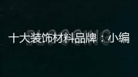 十大装饰材料品牌：小编诠释装饰材料的视觉语言要素