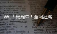WC！杨瀚森！全网狂骂中国男篮...